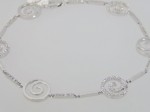Swirl Diamond Bracelet
