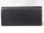 Montana West Mens Black Wallet With Embossing